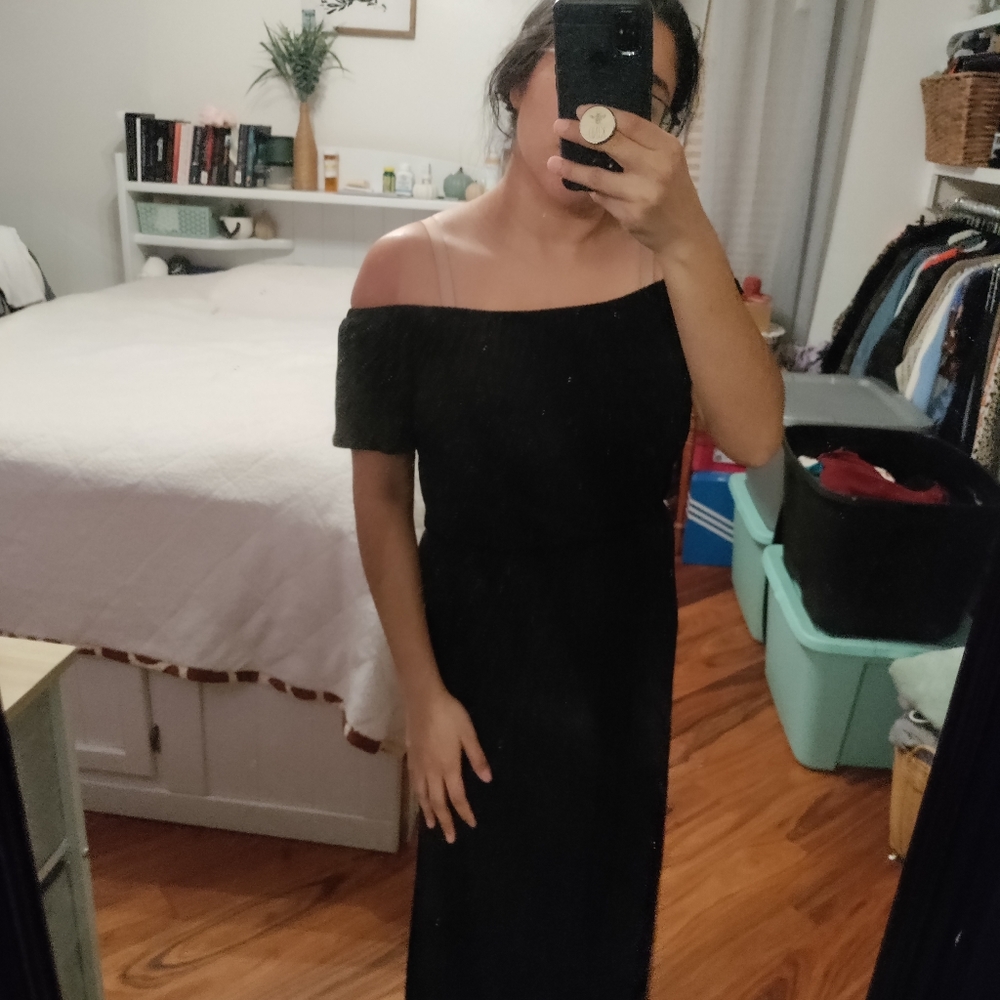 Off the shoulder dress